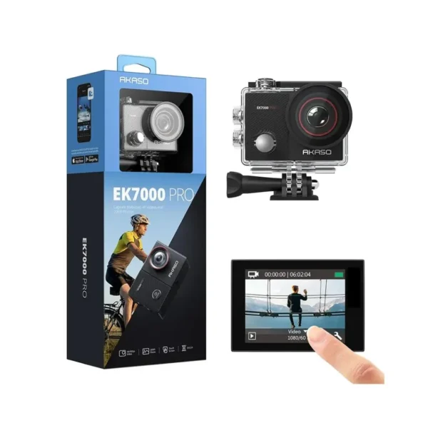 Akaso EK7000 Pro Action Camera 2 Battery Set - Image 2