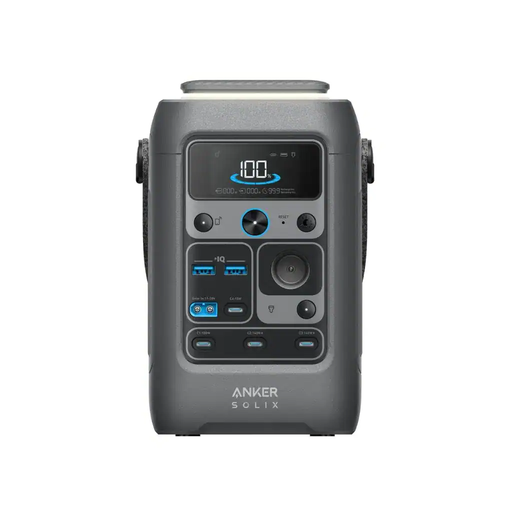 Anker A17260Z1 Solix C300 DC Portable Power Station Dark Grey - Image 3