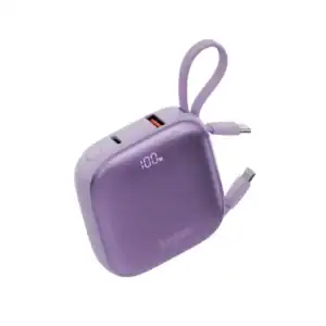 Bazic GoPower Fusion 3-in-1 10000mAh Powerbank Lavender
