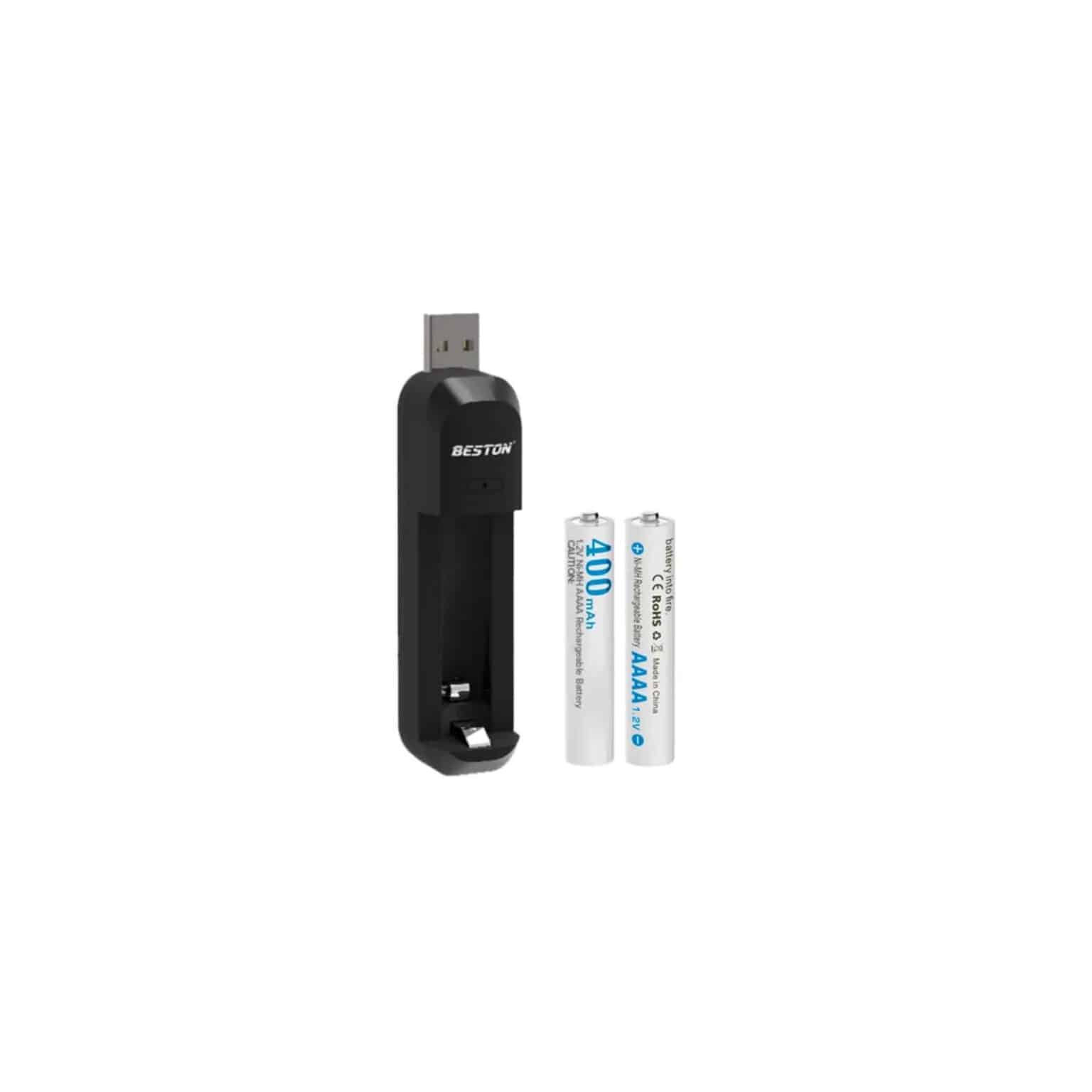 Beston Battery 4A AAAA 2 Battery + Charger Urban Gadgets PH