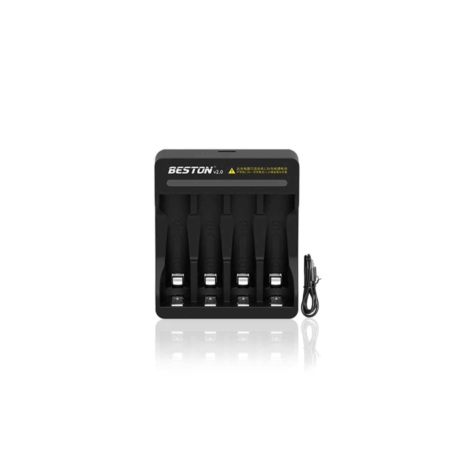 Beston CHARGER 1 4 Bay Smart LCD Urban Gadgets PH beston-charger-1-4-bay-smart-lcd-urban-gadgets-ph