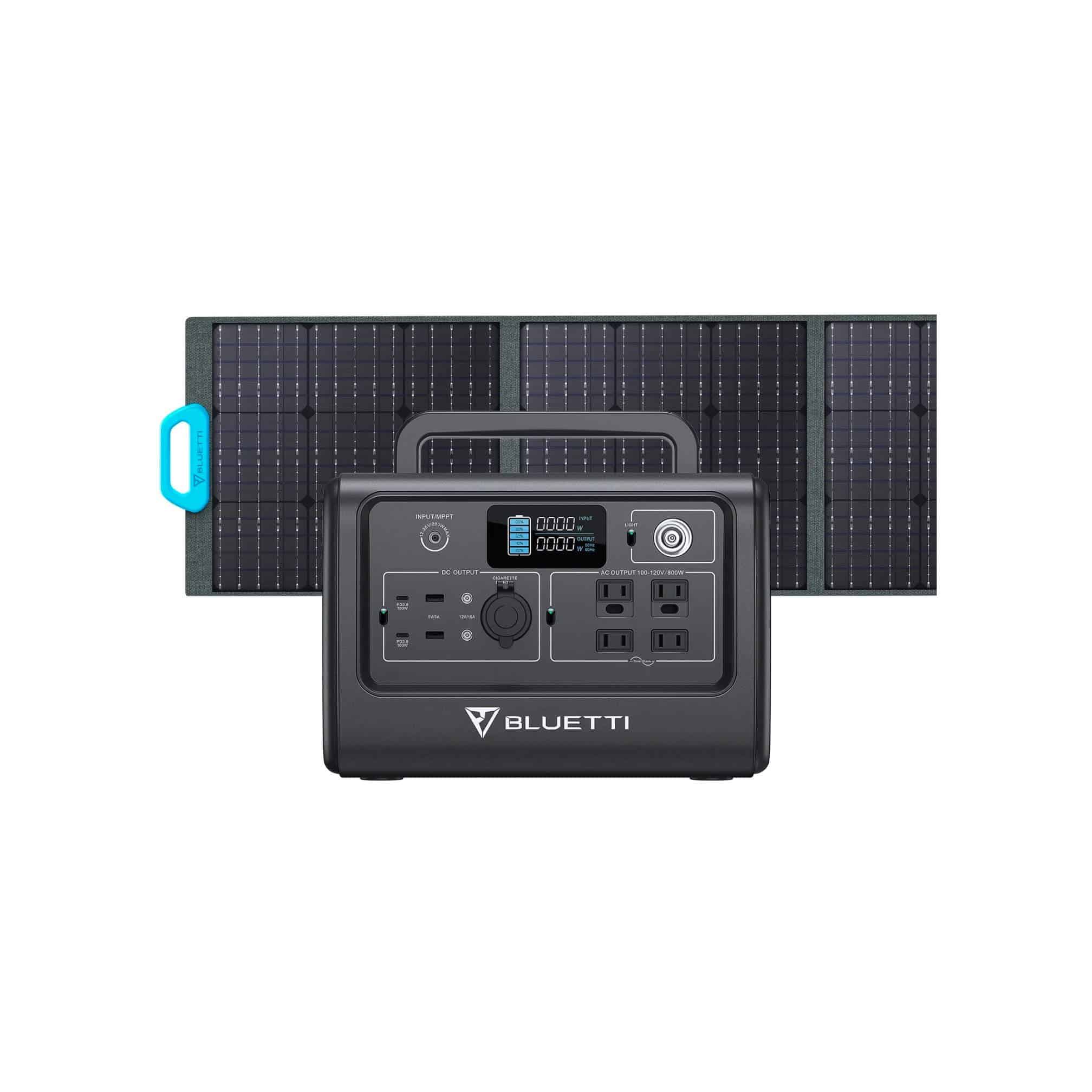 Best online shopping sites  Bluetti EB70 Power Station With Solar Panel 