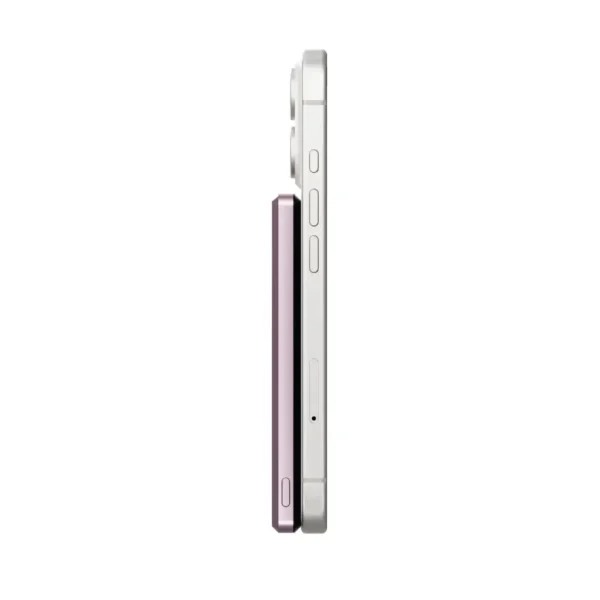 Cygnett Charge and Connect 5000Mah Magnetic Slim Power Bank Pink - Image 3