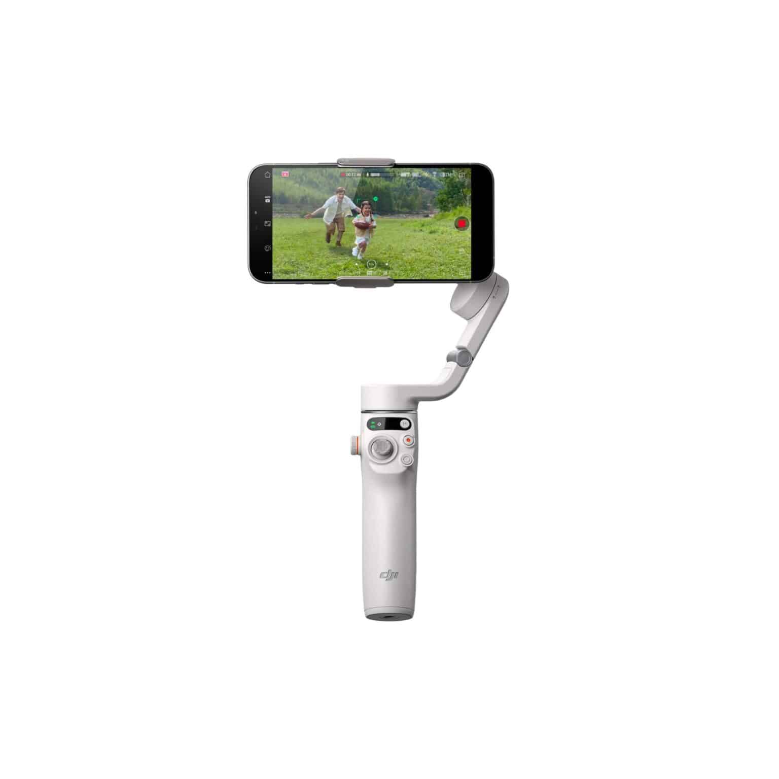 DJI OM6 Handheld Gimbal for Mobile Phones Platinum Grey - Urban Gadgets PH