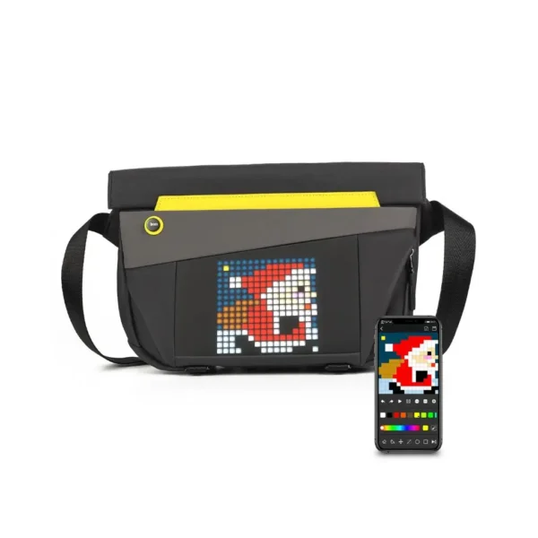Divoom 603803 Pixoo Sling Bag V Black