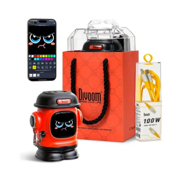 Divoom 604244 Dipow 65W Adapter Red - Image 2