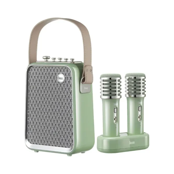 Divoom Songbird - HQ2 Portable Karaoke Bluetooth Speaker Green v1 - Image 2