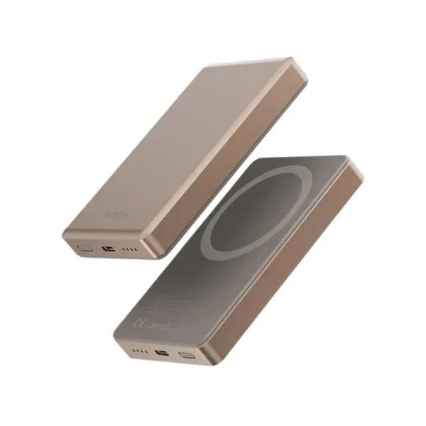 Energe Alupac 10000MAH Aluminun Magsafe Powerbank Gold - Image 2