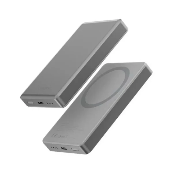 Energe Alupac 10000MAH Aluminun Magsafe Powerbank Natural - Image 2