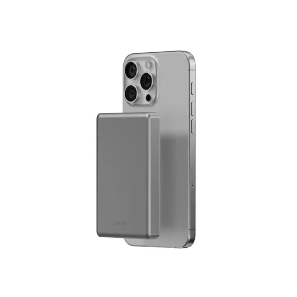 Energe Alupac 10000MAH Aluminun Magsafe Powerbank Natural - Image 3
