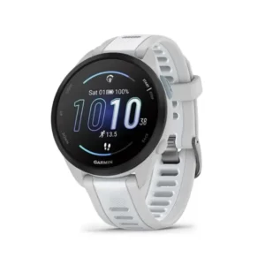 Garmin Forerunner 165 GPS Smart Watch Non Music WhiteStone