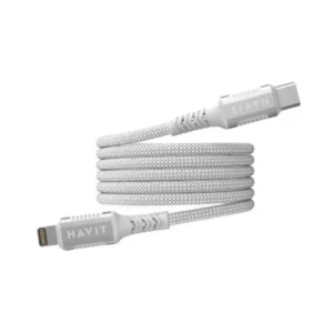 Havit CB6298-WH USB-C TO Lighting Magnetic Cable White