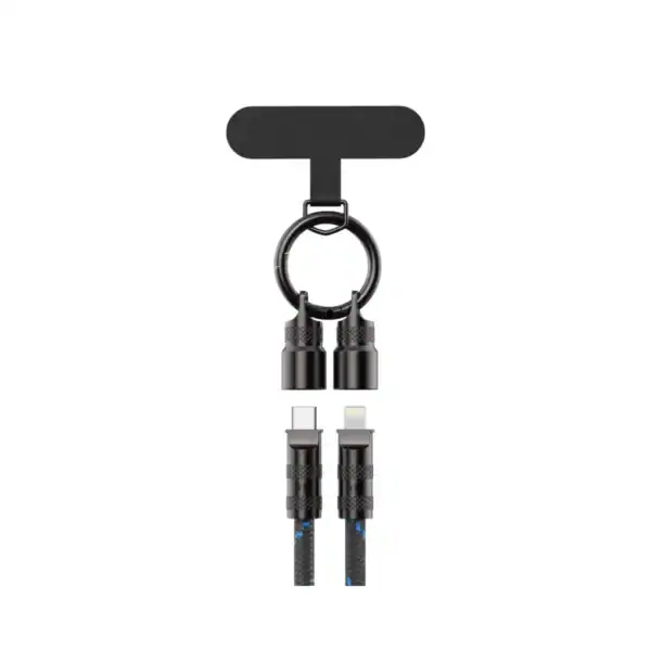 Havit CB6341 USB-C to Lightning Push-Pull Lanyard Charging Cable