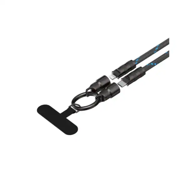 Havit CB6341 USB-C to Lightning Push-Pull Lanyard Charging Cable - Image 2