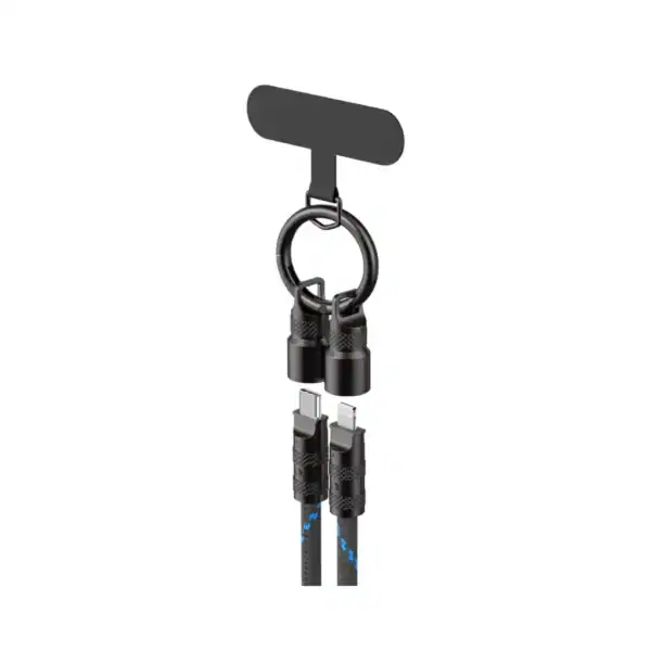 Havit CB6341 USB-C to Lightning Push-Pull Lanyard Charging Cable - Image 3