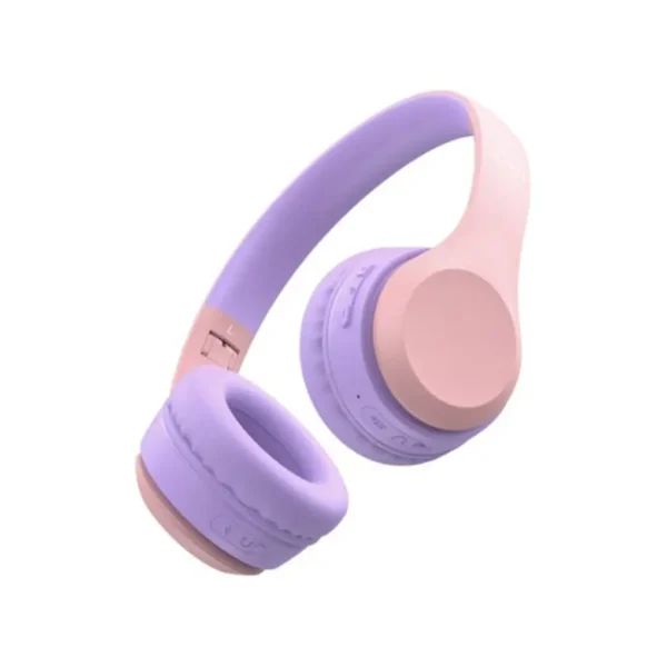 Havit H626BT Wireless Kids Headphones Pink - Image 3