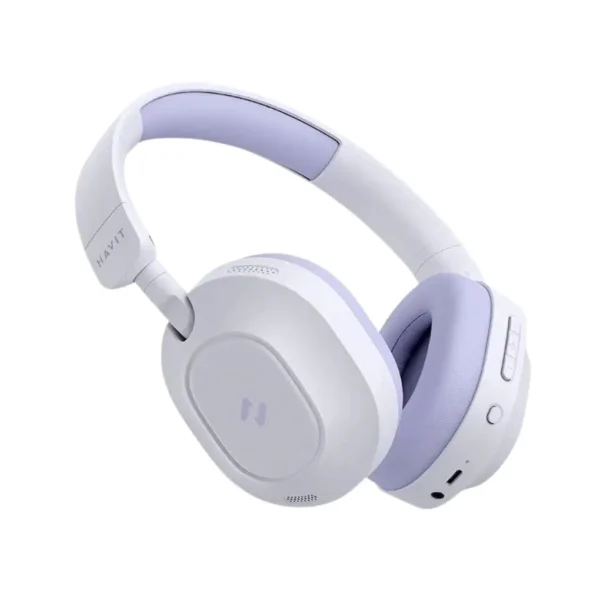 Havit H668BT Active Noise Cancelling Wireless Headphones Purple