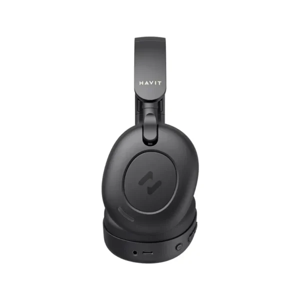 Havit Hybrid H65BT Active Noise Cancelling Wireless Headphones Black - Image 3