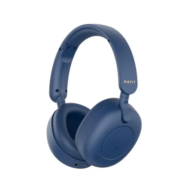 Havit Hybrid H65BT Active Noise Cancelling Wireless Headphones Blue