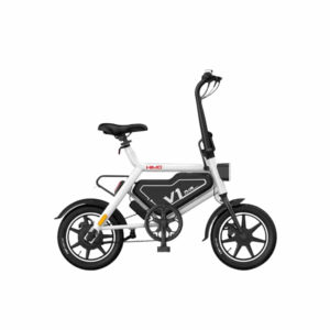 Himo v1 folding store bike