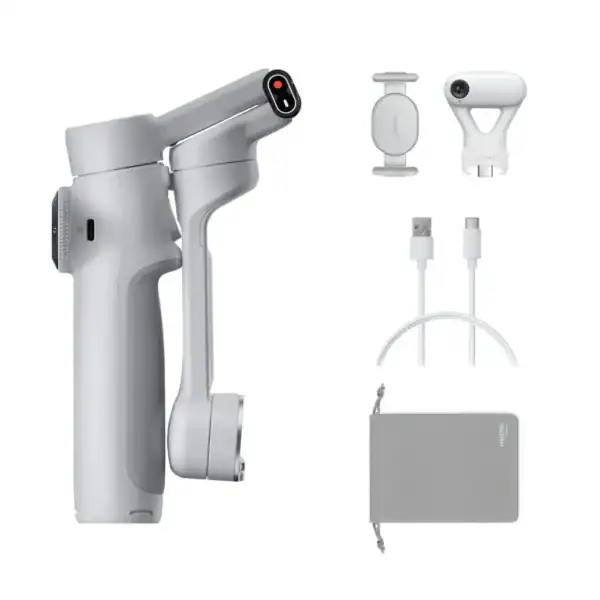 Insta360 Flow 2 AI Tracker Bundle Stone Gray - Image 3