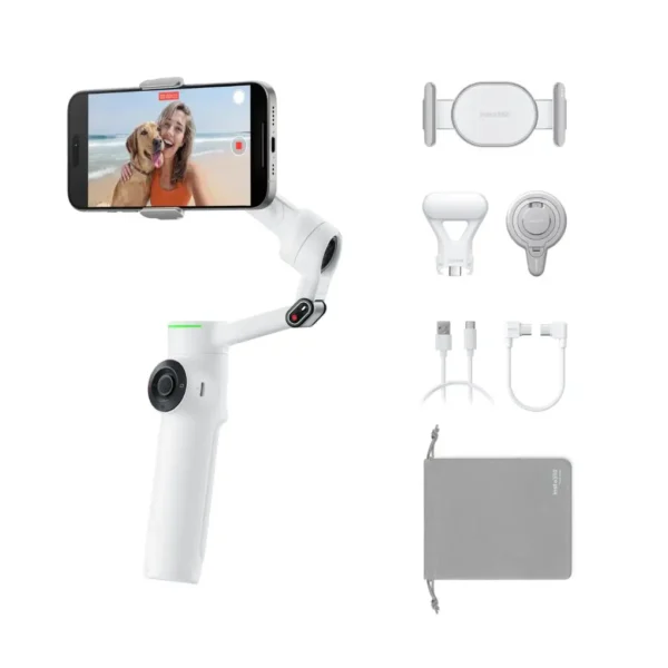 Insta360 Flow 2 Pro Creator Bundle  Summit White - Image 3