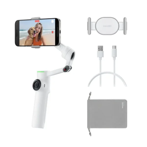 Insta360 Flow 2 Pro Standard Bundle Summit White - Image 3