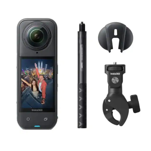 Insta360 X5 Action Camera Motorcycle Bundle - Image 2