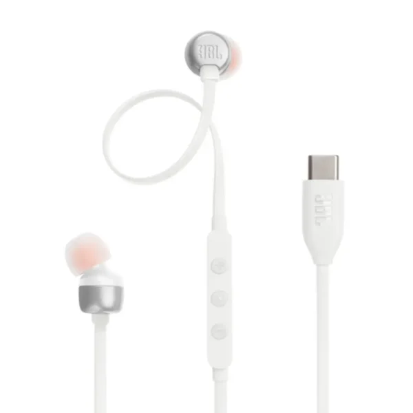 JBL T310C USB-C in ear Headphones White