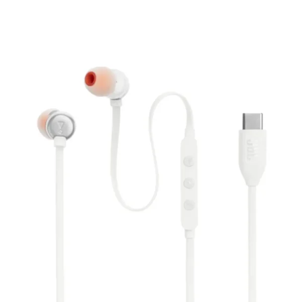 JBL T310C USB-C in ear Headphones White - Image 3