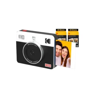 Kodak C300R 3x3 Instant Camera + 68sheets White