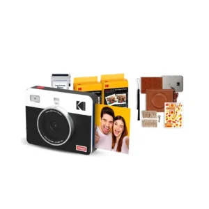 Kodak C300R 3x3 Instant Camera + 68sheets + Accessories White