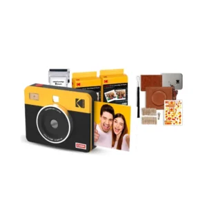 Kodak C300R 3x3 Instant Camera + 68sheets + Accessories Yellow