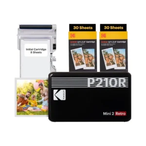 Kodak P210R Printer + 68sheets Black