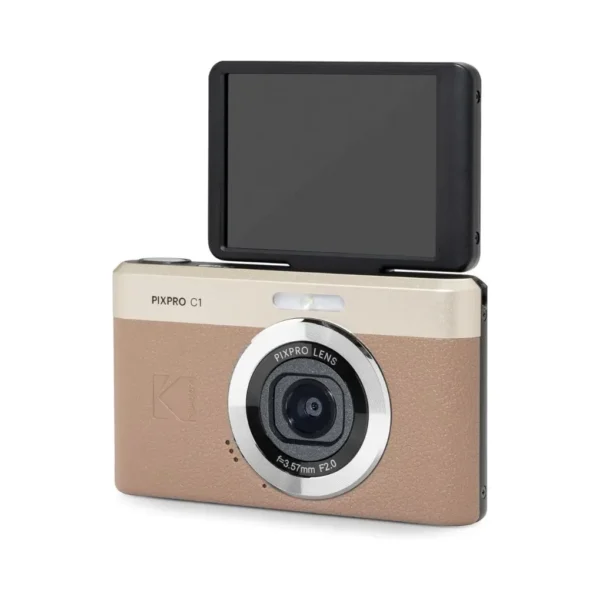 Kodak Pixpro C1 Digital Camera + Extra Battery Brown - Image 3