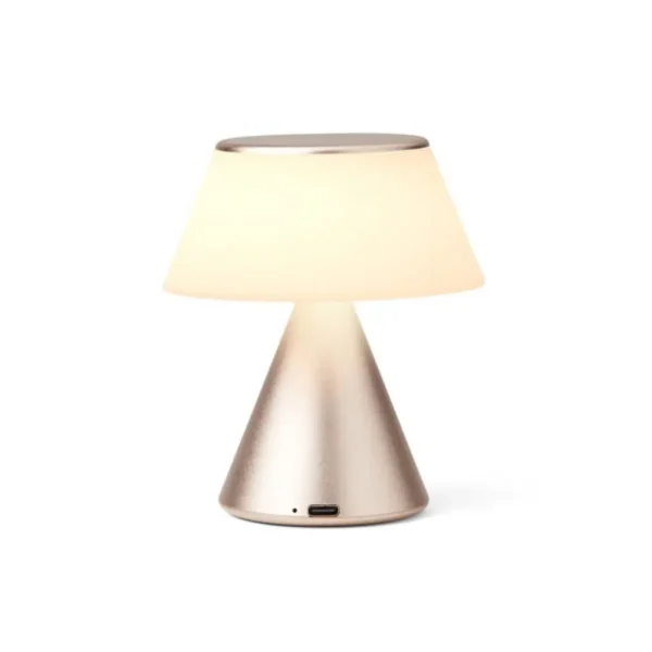 Lexon Luma M Led Lamp - Gold - Image 2