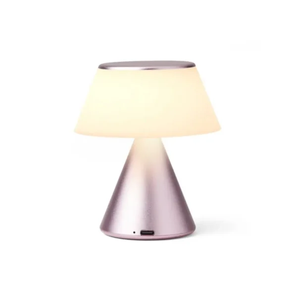 Lexon Luma M Led Lamp - Light Pink - Image 2