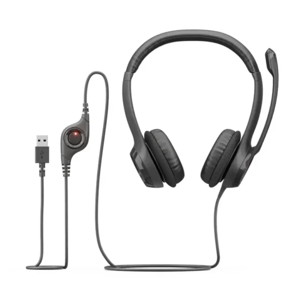Logitech 981-000485 USB Headset H390 Graphite - Image 2