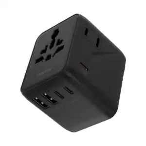 Mophie Universal Travel Adapter GAN PD 35W Black