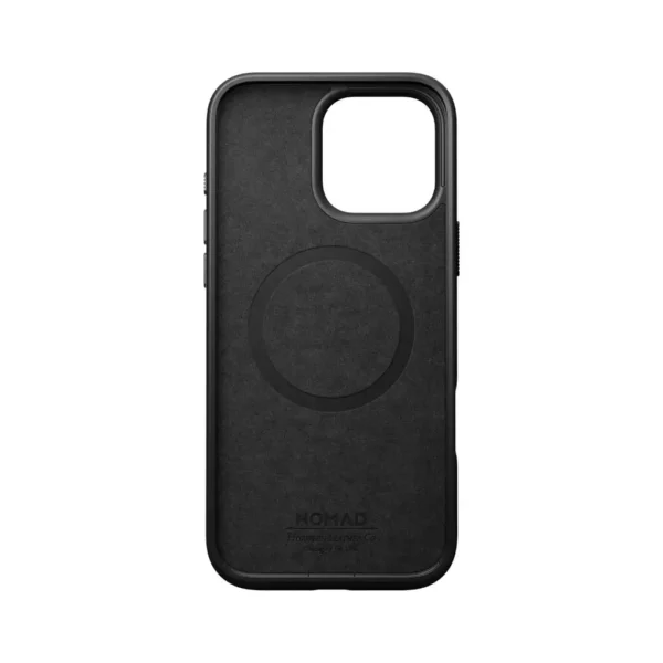 NOMAD Modern Leather Horween Leather Black Case for iPhone 16 Pro Max - Image 2