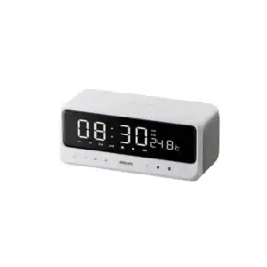 Philips TAS3609 Bluetooth Clock Speaker White