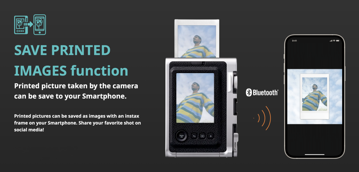 Fujifilm Instax Mini Evo Black - Urban Gadgets PH