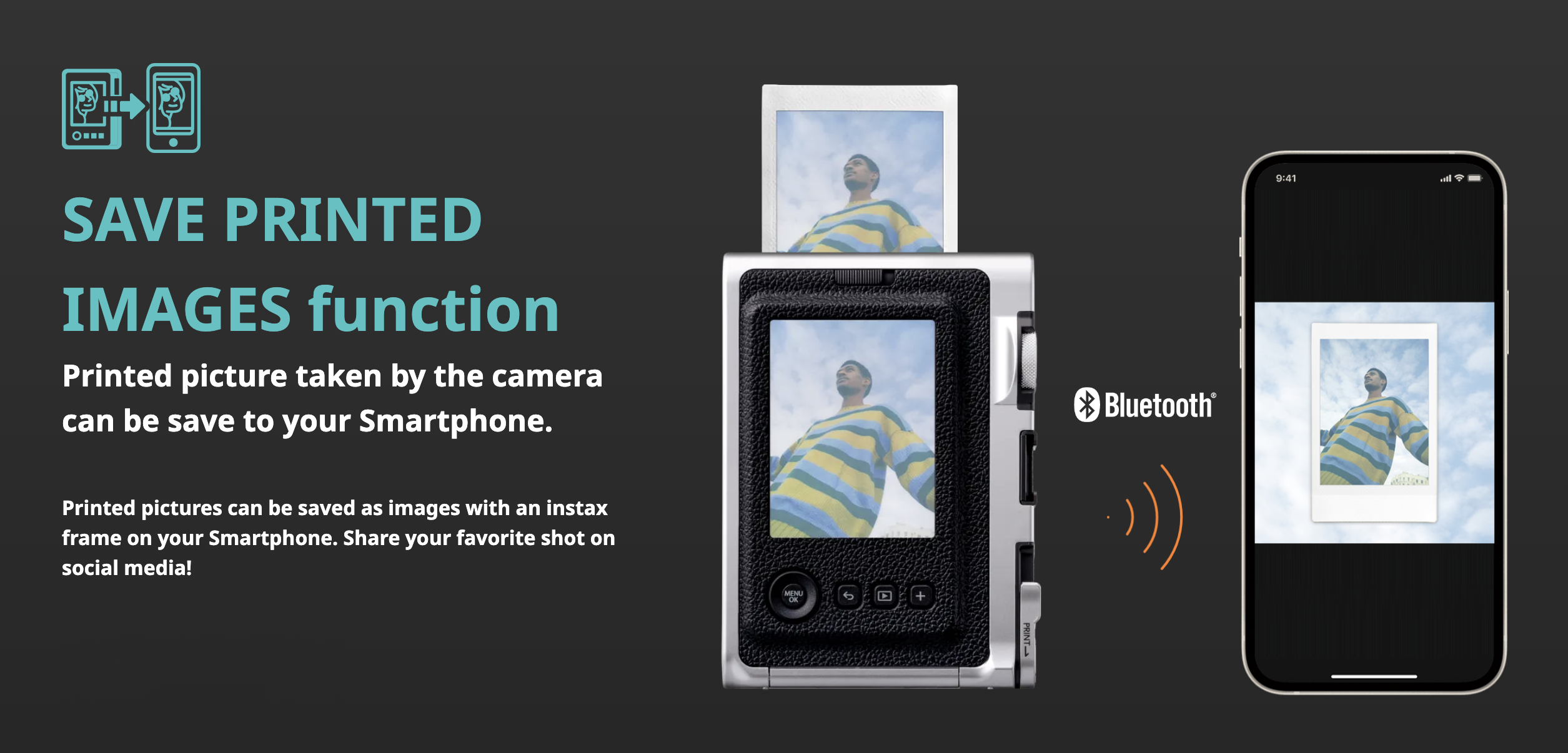 Fujifilm Instax Mini Evo Brown - Urban Gadgets PH