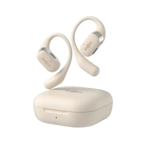 Shokz Open Fit Earphones Beige - Image 2