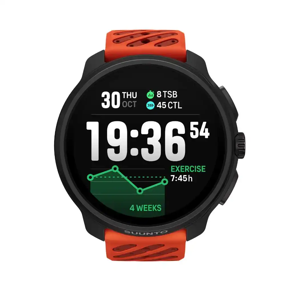 Suunto SS051241000 Race 2 Sports Watch Coral Orange