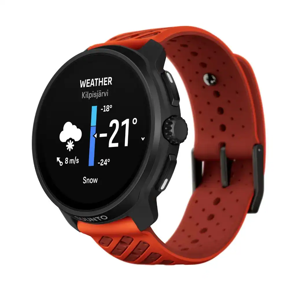 Suunto SS051241000 Race 2 Sports Watch Coral Orange - Image 2