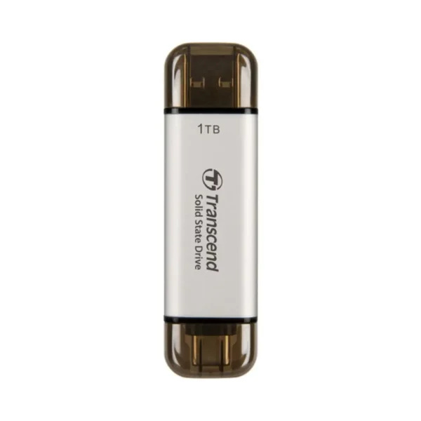 Transcend External SSD ESD310C 1TB Silver - Image 2