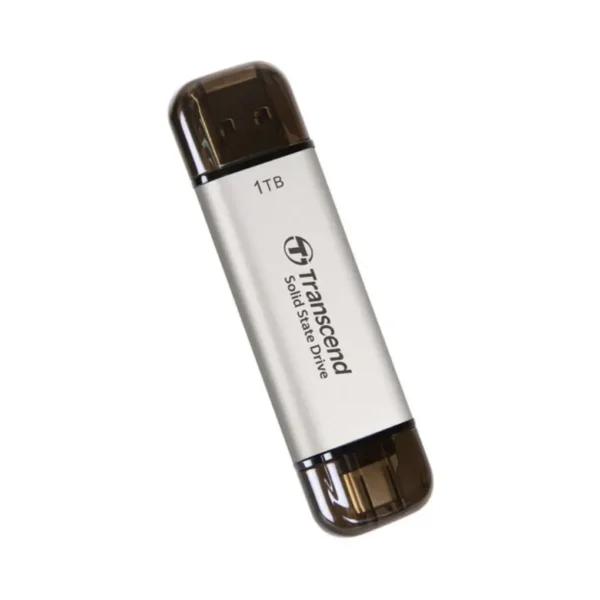Transcend External SSD ESD310C 1TB Silver - Image 3